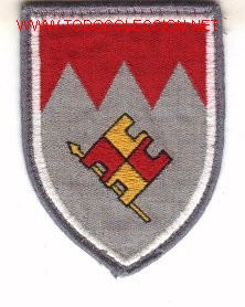 Military Antiques: Parche bordado Ej&eacute;rcito Alem&aacute;n. Panzer-division n&ordm; 12, blanco.