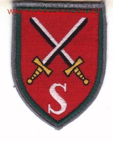 Military Antiques: Parche bordado Ej&eacute;rcito Alem&aacute;n. Schulen des Heeres, verde.