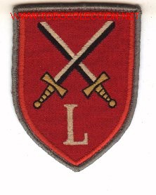 Military Antiques: Parche bordado Ej&eacute;rcito Alem&aacute;n. Heeres, naranja.