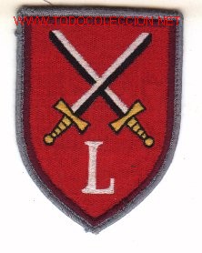 Military Antiques: Parche bordado Ej&eacute;rcito Alem&aacute;n. Heeres, rojo.