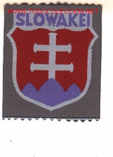 Military Antiques: Parche bordado, tropas extrangeras en la Whermatch. Slowakei .