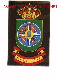Militaria: Parche del Ej&eacute;rcito Espa&ntilde;ol. MALOG I-P.