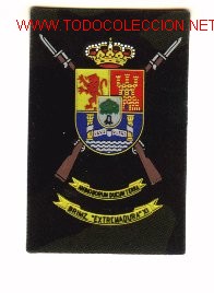 Militaria: Parche del Ej&eacute;rcito Espa&ntilde;ol. BRIMZ EXTREMADURA XI.