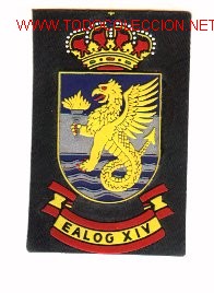 Militaria: Parche del Ej&eacute;rcito Espa&ntilde;ol. EALOG XIV.