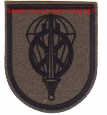 Militaria: Parche de paracaidista del Ej&eacute;rcito Espa&ntilde;ol. - Foto 1