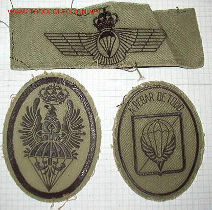 Militaria: 3 parches de faena - Foto 1