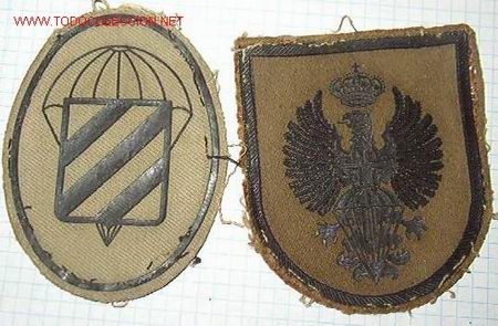 Militaria: 2 parches de brazo - Foto 1