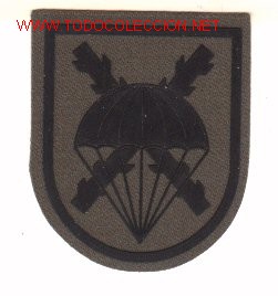 Militaria: Parche del Ej&eacute;rcito Espa&ntilde;ol. Paracaidistas.