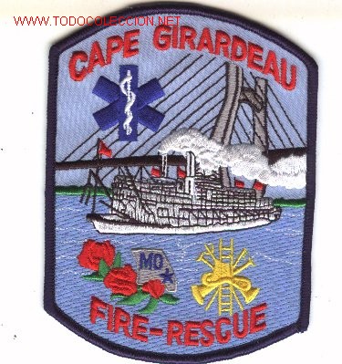 Militaria: Parche bomberos U.S.A., Cape Girardeau. - Foto 1