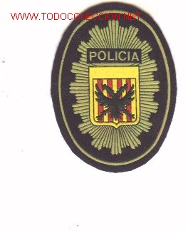 Militaria: Parche de policia local, Altea.