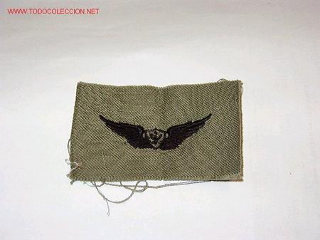 Militaria: Parche de piloto de faena - Foto 1