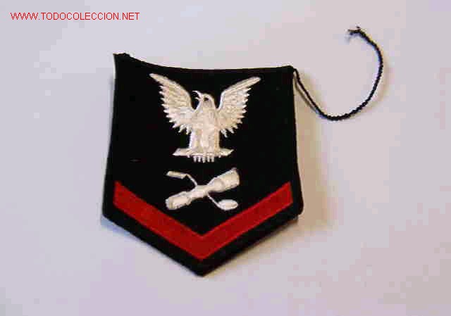 Militaria: Parche de brazo de marina - Foto 1