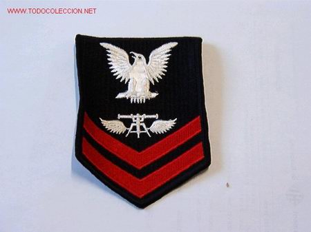 Militaria: Parche de brazo de marina - Foto 1