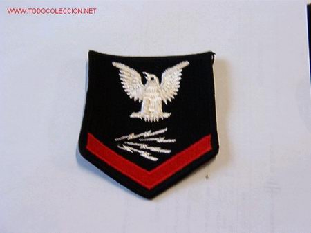 Militaria: Parche de brazo de marina - Foto 1