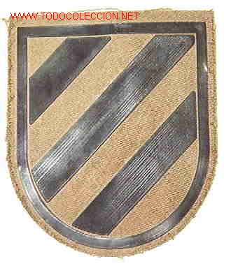 Militaria: Parche de brazo, 2&ordf; bandera. - Foto 1