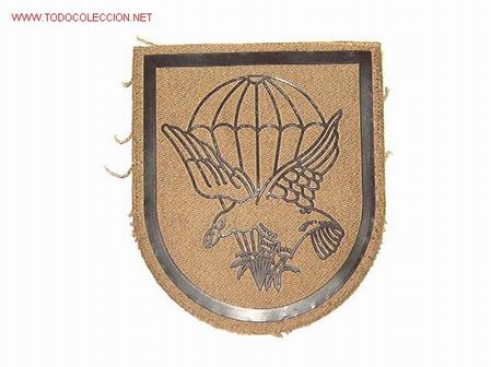 Militaria: Parche de brazo, Compa&ntilde;&iacute;a Cuartel General. - Foto 1