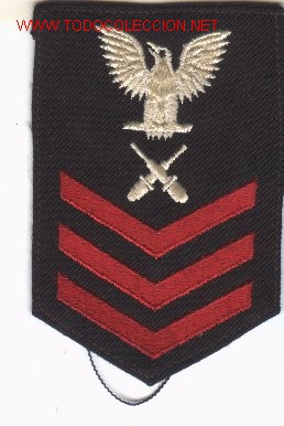 Militaria: Parche de tela U.S. NAVY. - Foto 1