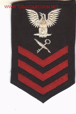 Militaria: Parche de tela U.S. NAVY. - Foto 1