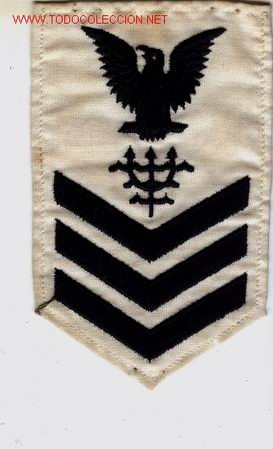 Military Antiques: Parche US NAVY.