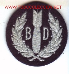 Militaria: Parche de bombardero ingles. - Foto 1