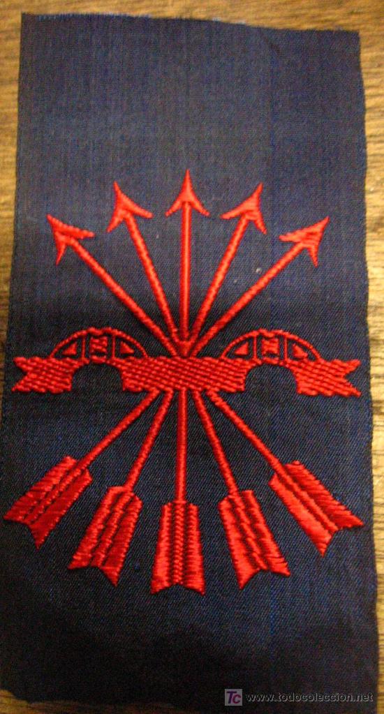 Militaria: Parche de Falange - Foto 1