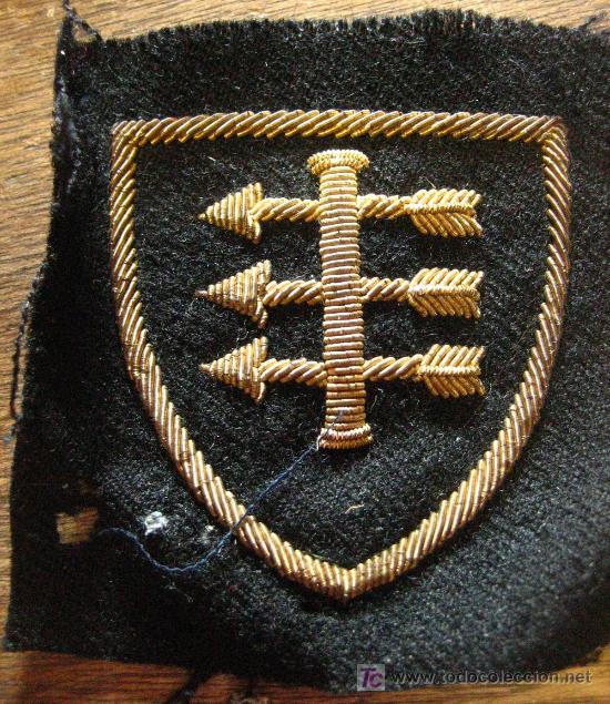 Militaria: Parche de Falange - Foto 1