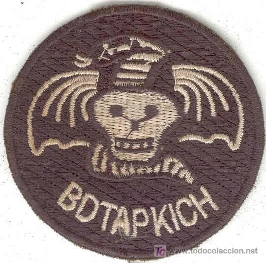 Military Antiques: Guerra del Vietnam. Parche de Fuerzas Especiales USA  bordado a mano localmente