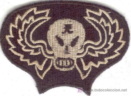 Military Antiques: Guerra del Vietnam. Parche de Fuerzas Especiales USA  bordado a mano localmente