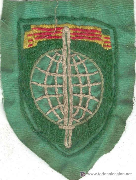 Military Antiques: Guerra del Vietnam. Parche del Ej&eacute;rcito de Vietnam del Sur, bordado a mano localmente