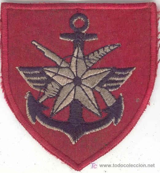 Militaria: Guerra del Vietnam. Parche del Ej&eacute;rcito de Vietnam del Sur, bordado a mano localmente