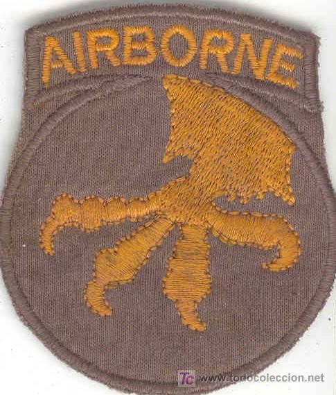 Militaria: Guerra del Vietnam. Parche de Fuerzas Especiales USA  bordado a mano localmente