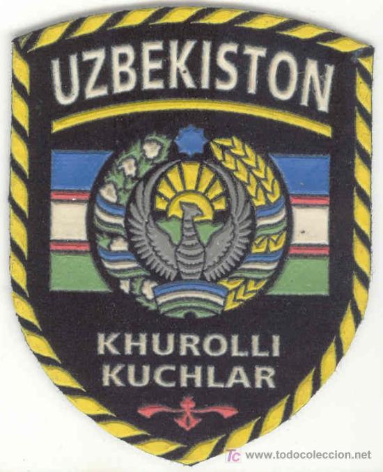 Militaria: Uzbequistan. Polic&iacute;a