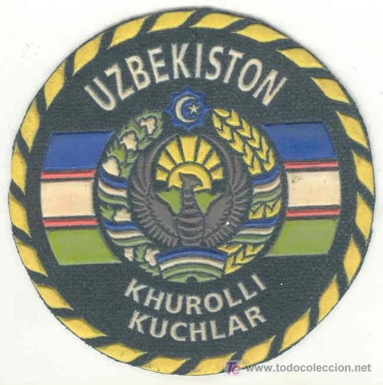 Militaria: Uzbequistan. Polic&iacute;a
