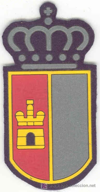Militaria: Insignia de tela. Castilla la Mancha