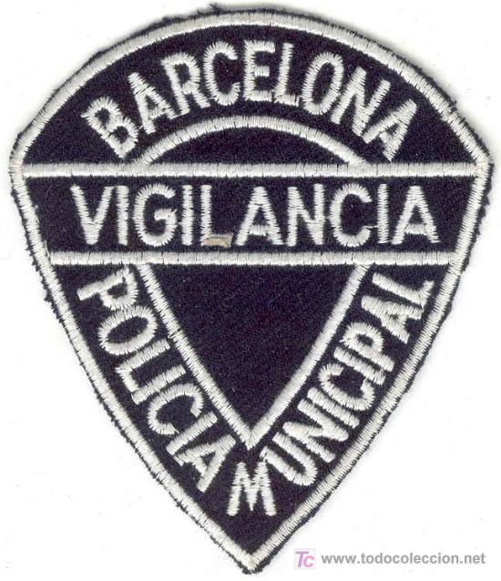 Militaria: Polic&iacute;a Municipal. Barcelona. Vigilancia