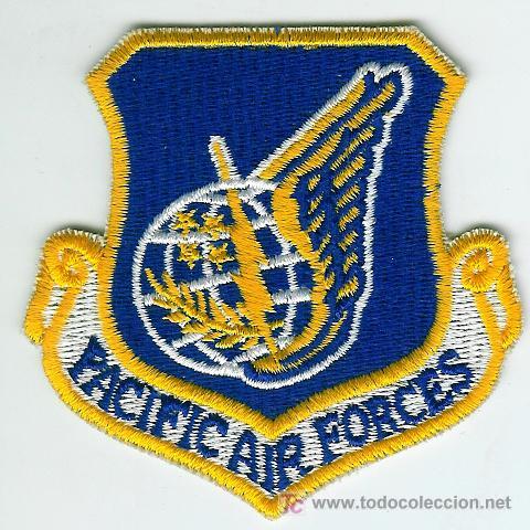 Military Antiques: PARCHE USA - USAF - PACIFIC AIR FORCES - FUERZAS AEREAS DEL PACIFICO