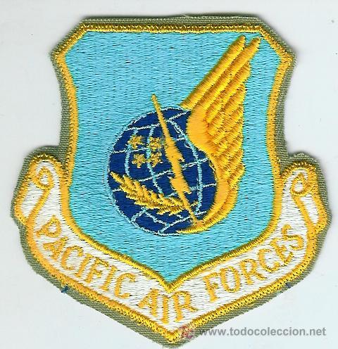 Military Antiques: PARCHE USA - USAF - PACIFIC AIR FORCES