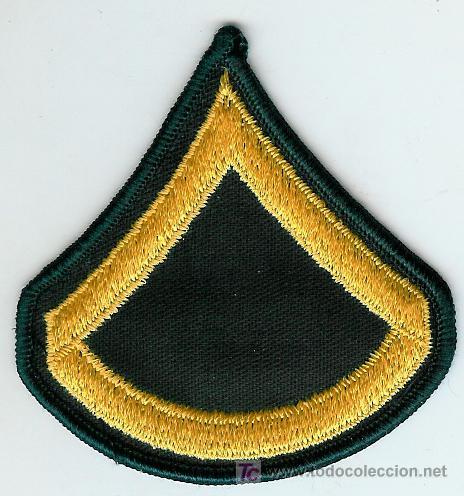 Militaria: GALON US ARMY - PRIVATE FIRST CLASS E3