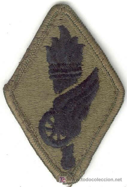 Militaria: ESTADOS UNIDOS. US Army.  Transportation Center & School. Subdued.