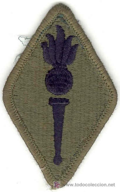 Militaria: ESTADOS UNIDOS. US Army.  Ordnance Center & School. Subdued.