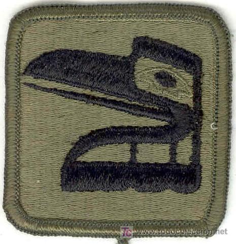 Militaria: US Army Insignia del Ej&eacute;rcito.  81st Infantry Brigade. Subdued.