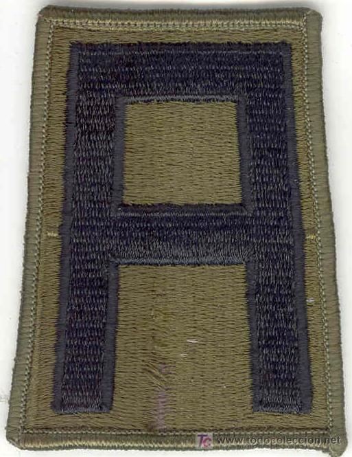 Militaria: US Army Insignia del Ej&eacute;rcito.  1st Army. Subdued.