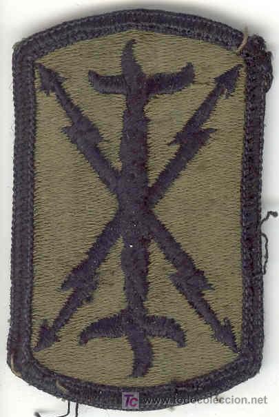 Militaria: US Army Insignia del Ej&eacute;rcito.  17th FA Brigade. Subdued.