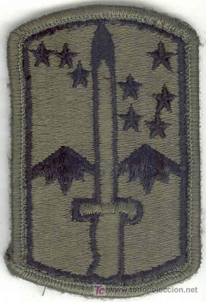 Militaria: US Army Insignia del Ej&eacute;rcito. 172nd Infantry Brigade. Subdued.