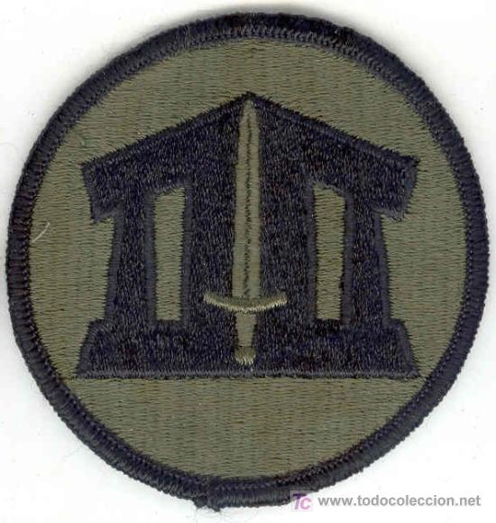 Military Antiques: US Army Insignia del Ej&eacute;rcito.  Subdued.