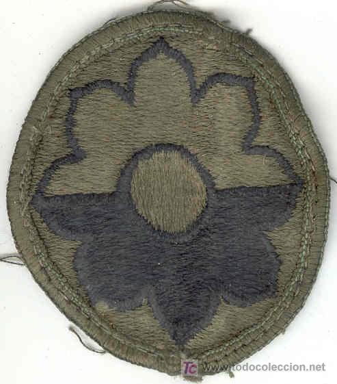 Military Antiques: US Army Insignia del Ej&eacute;rcito.  9th Division. Subdued.