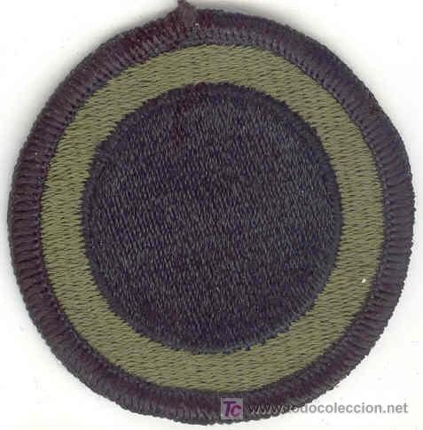Military Antiques: US Army Insignia del Ej&eacute;rcito.  1st Corps. Subdued.