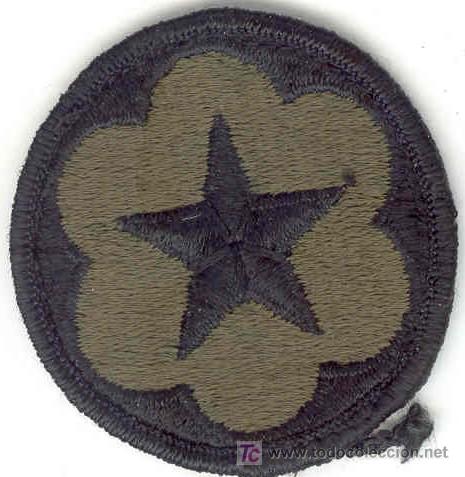 Military Antiques: US Army Insignia del Ej&eacute;rcito.  Army Service Forces. Subdued.