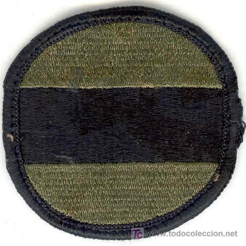 Military Antiques: US Army Insignia del Ej&eacute;rcito.  Replacement and School Command. Subdued.