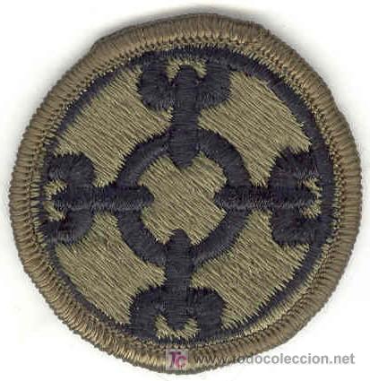 Military Antiques: US Army Insignia del Ej&eacute;rcito.  310th US Army Logistical Command. Subdued.